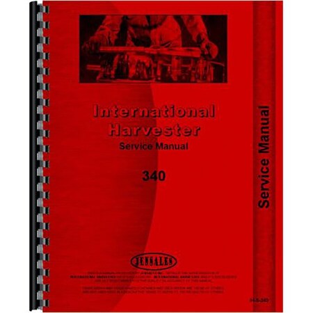 Tractor Chassis Service Manual For International Harvester 5512